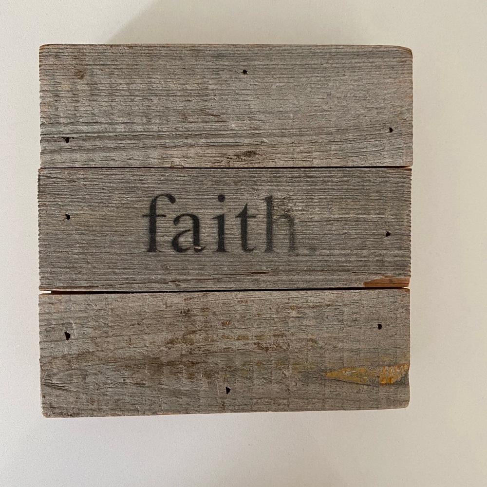 Altar’s state faith decor.